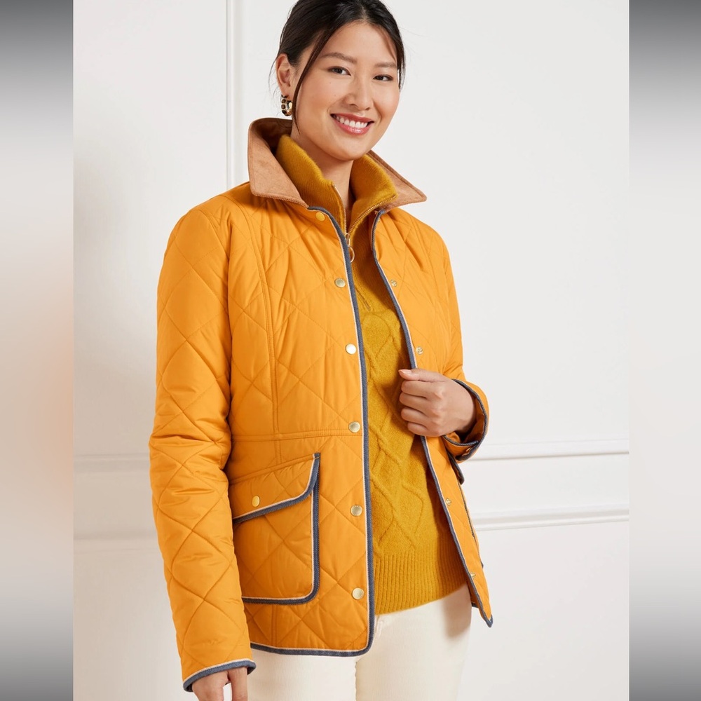 Talbots Quilted Barn Jacket